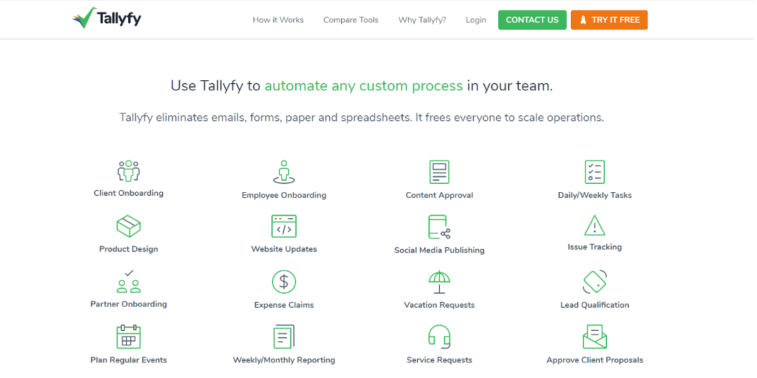 Automation Process Flow Chart