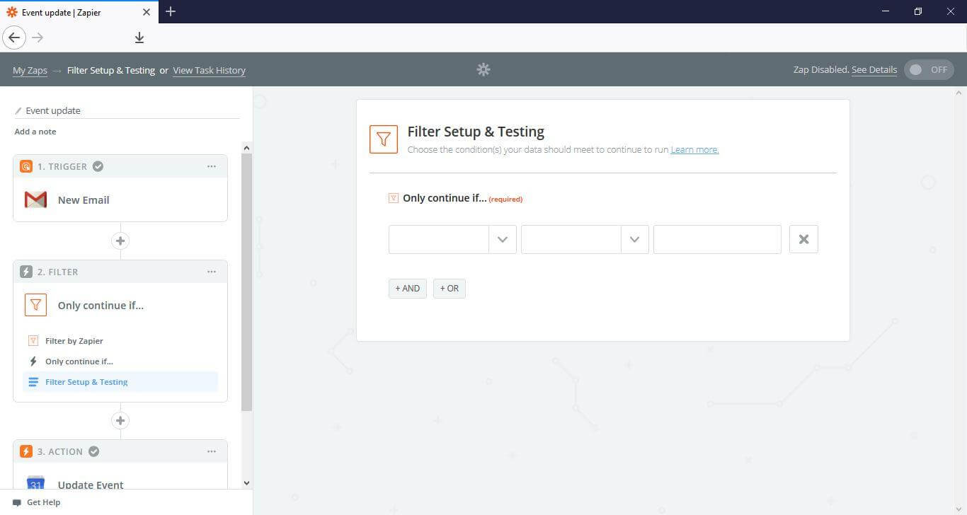 zapier airtable filter