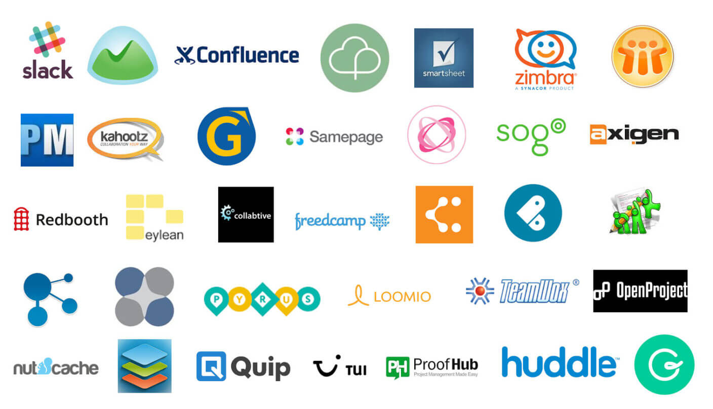 collaboration software logos