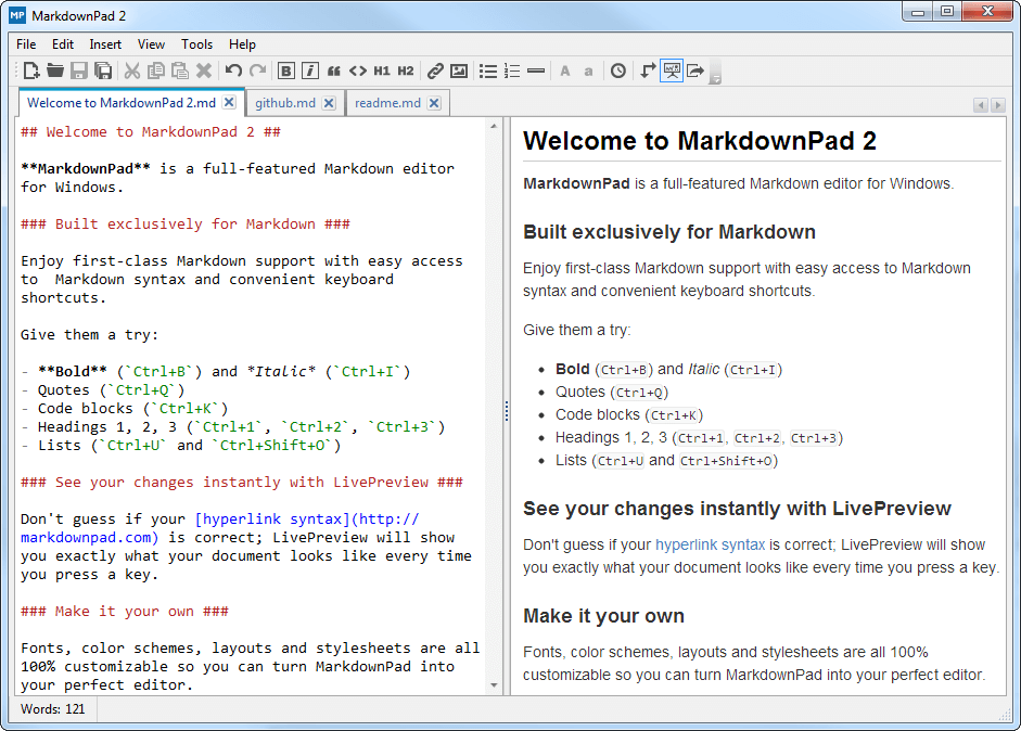markdown pad software documentation tool