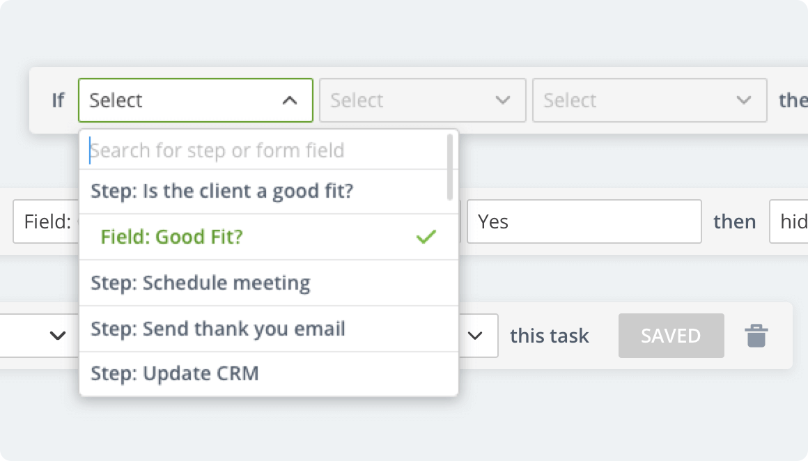 IF statement rule to automate decisions