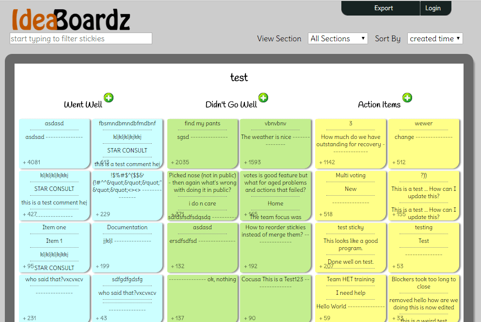 Программа done. IDEABOARDZ. Brainstorming online. Blockers Test.