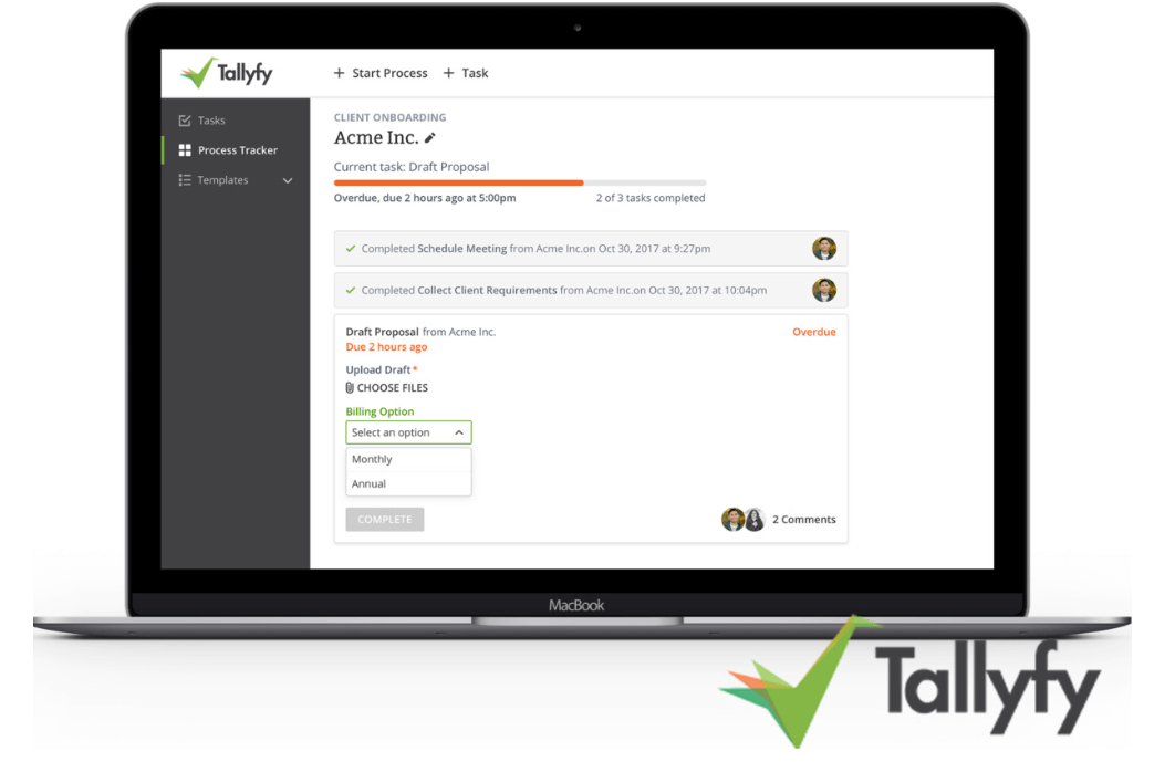 Tallyfy workflow management system - ipm