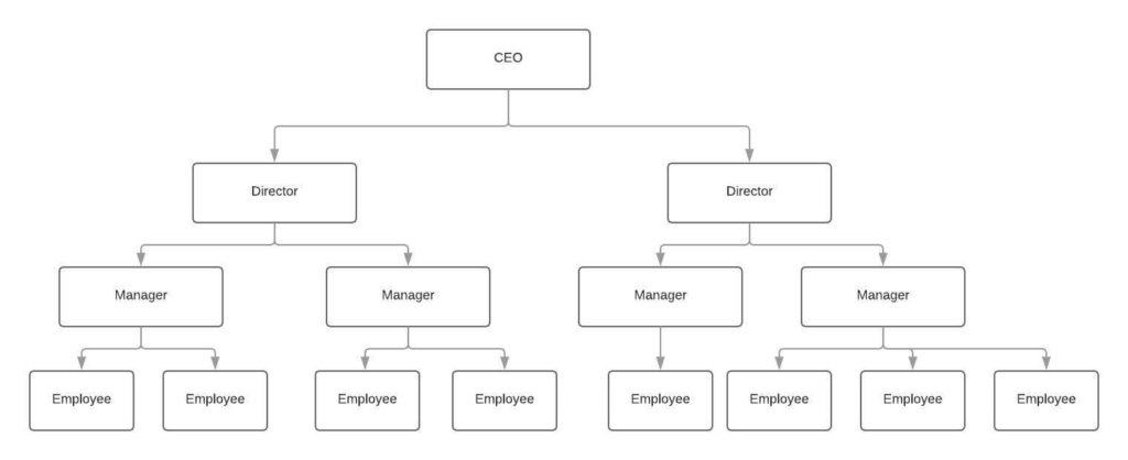 Partnership Organizational Chart Template