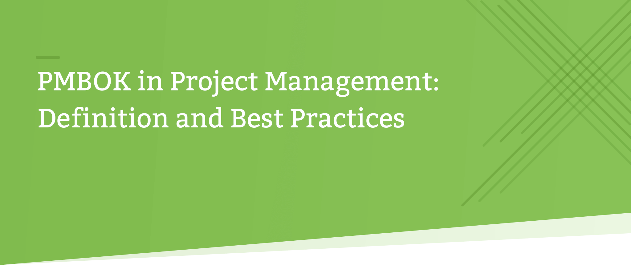 pmbok project management header