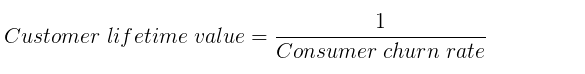 customer lifetime value formula