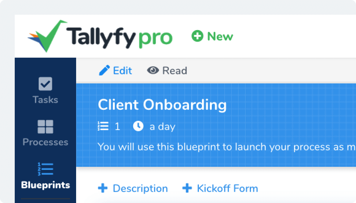 How to assign a client to a task on Tallyfy