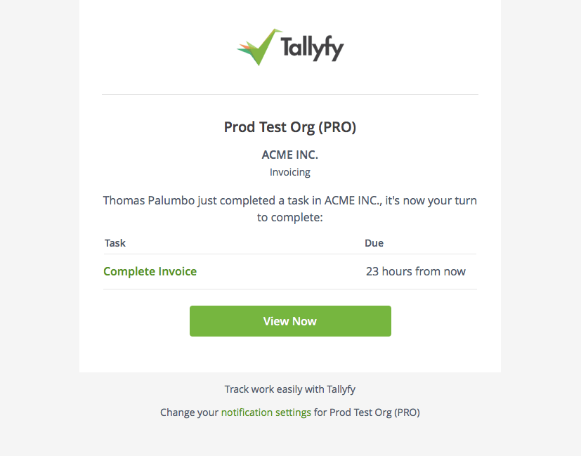 tallyfy vca